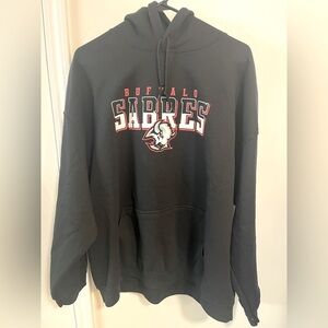 Buffalo Sabres Black 3rd Logo Cotton Hoodie
